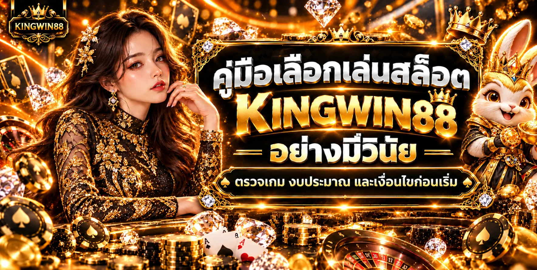 KINGWIN88 คู่มือเลือกเล่นสล็อตและตั้งงบอย่างมีวินัย
